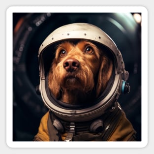 Astro Dog - Wirehaired Vizsla Magnet